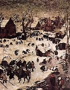 Pieter Bruegel the Elder The Census at Bethlehem oil